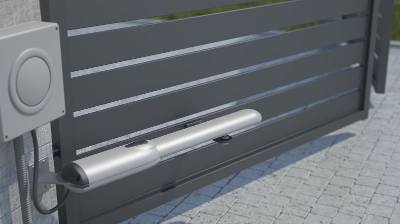 Electric Gate Installation detail